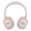 Guess „Bluetooth Over-Ear“ ausinės „ENCRectangle Metal Script“ rožinės