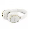 Guess Bluetooth ENC Rectangle Metal Script Ausinės Baltos