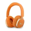 Guess Bluetooth On-Ear Ausinės „Rectangle Metal Script“ Oranžinės