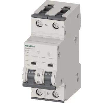 Siemens 5SY45107 automatinis jungiklis 1+N polius C 10A 10kA 230V DIN bėgelis