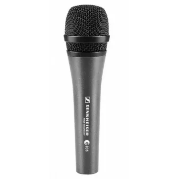 SENNHEISER E 835 dinaminis vokalinis mikrofonas, kardioida, XLR, antracito spalvos, su spaustuku ir dėklu