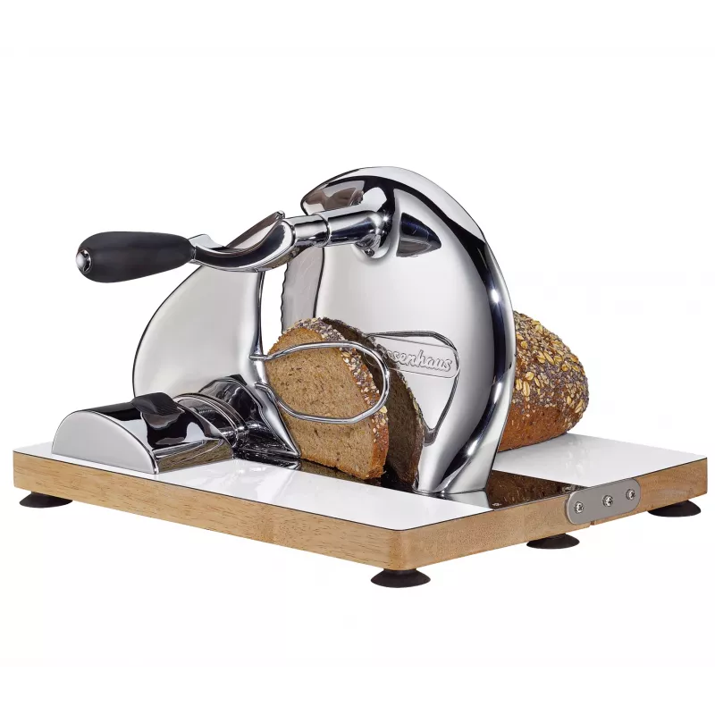 Zassenhaus Vintage Manual Bread Slicer Chrome