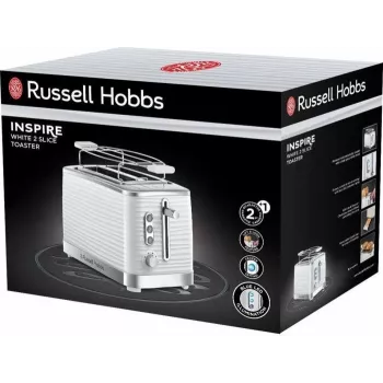 Russell Hobbs Inspire White Toaster 24370-56