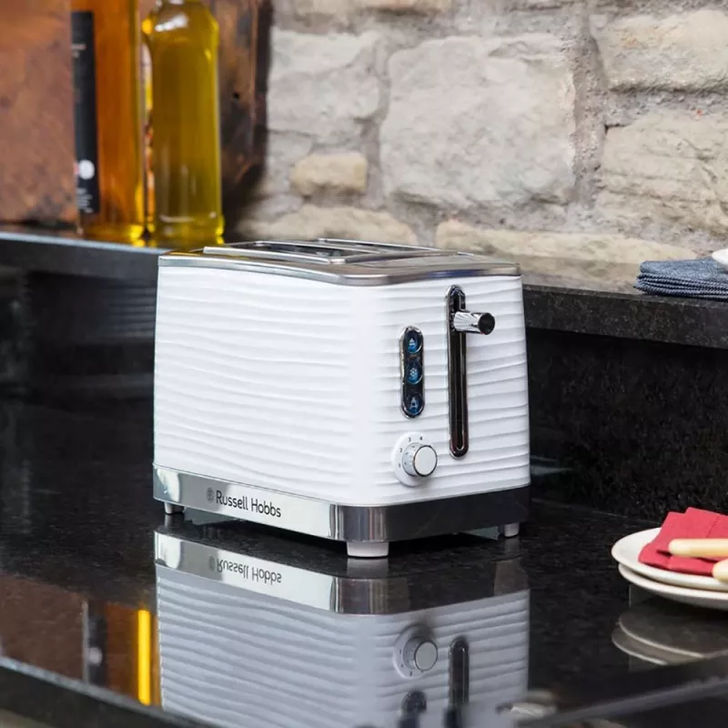 Russell Hobbs Inspire White Toaster 24370-56