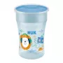 NUK Magic Cup 230ml mokomasis puodelis mėlynas su 360° gerimo krašteliu