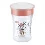 NUK Disney Mickey Mouse Magic Cup 230ml Red Training Cup su 360° gėrimo ratlankiu