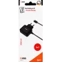 2GO 795732 patalpų kintamosios srovės adapteris 5 V, juodas