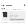 3M Klingspor PS 11 A šlapi ir sausi švitriniai popieriai P1500, 50 lapų