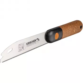KIRSCHEN Mini Fine-Cut Hand Saw su kamštine rankena, 150 mm ašmenys