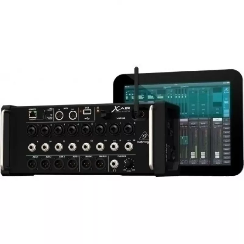 Behringer XR16 16 kanalų skaitmeninis maišytuvas su Wi-Fi valdymu