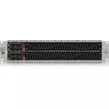 Behringer FBQ3102HD 31 juostų dvigubas stereo grafinis ekvalaizeris su FBQ grįžtamojo ryšio detekcija