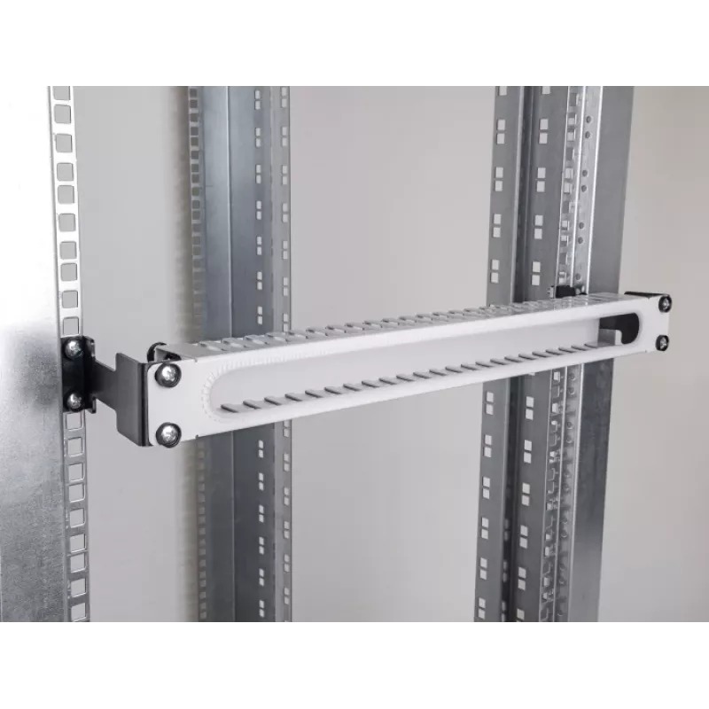 Delock Server Rack Depth Extension Adapter Mounting Kit, 1U, juoda