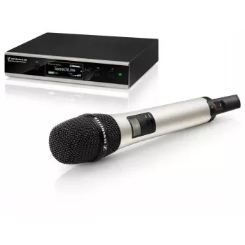 SENNHEISER SL Handheld Set DW-3-EU R, Vokalinis rinkinys, su rankiniu siųstuvu + MME 865-1, stacionariu imtuvu ir maitinimo bloku, GA 4, skaitmeninis, 1.9 GHz