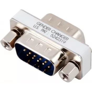 EFB Elektronik Mini Gender Changer, D-Sub 9-pin Male to Female