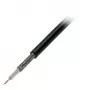 EFB Elektronik RG174 U koaksialinis kabelis, 50 omų, juodas, 100 m