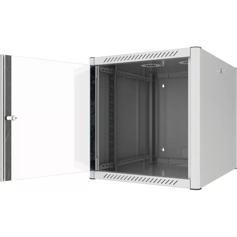 EFB Elektronik 19 inch sieninis spintos korpusas 12U gylis 800 mm surenkamas RAL7035