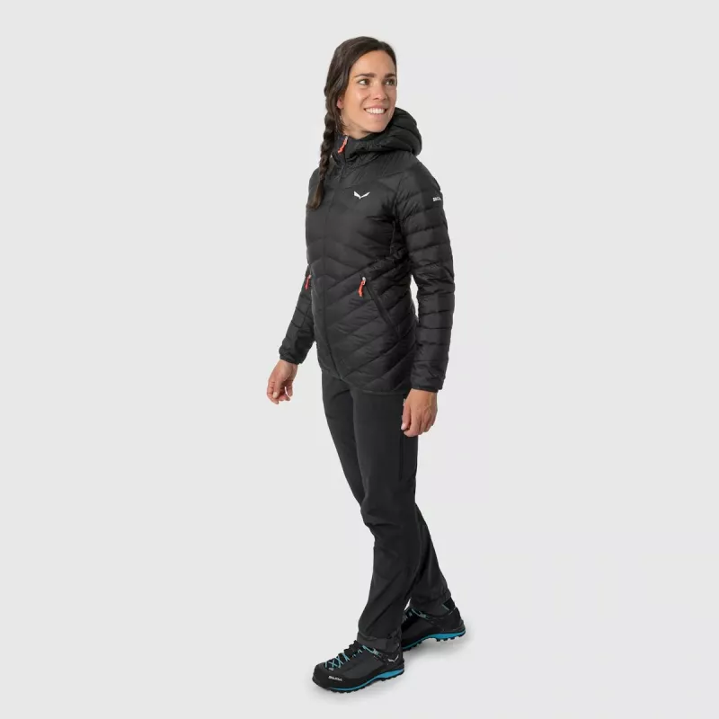 SALEWA Brenta Down Jacket Women - Black Out - EU 40 (M)