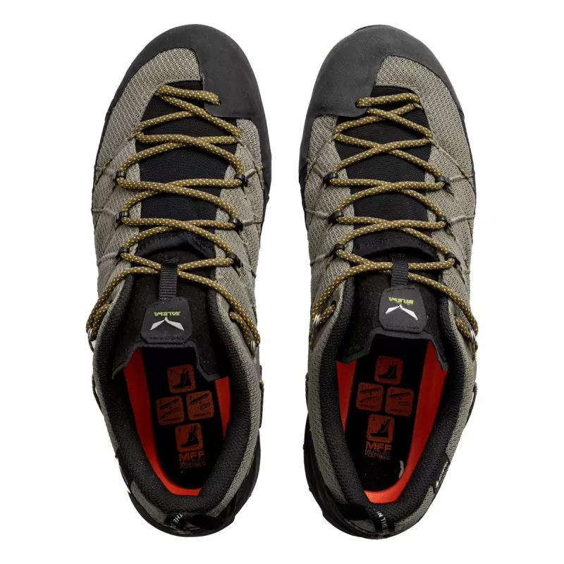 SALEWA Shoes Wildfire 2 GTX - Bungee Cord - Black - UK 8.5