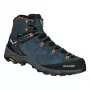 SALEWA Shoes Alp Trainer 2 Mid GTX - Dark Denim / Fluo Orange - UK 7.5 (EU 41)