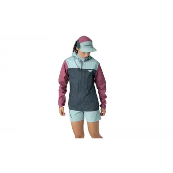 SALEWA Women's Dynafit Traverse 3L Striukė - Cinder/Cloud Blue, S dydis