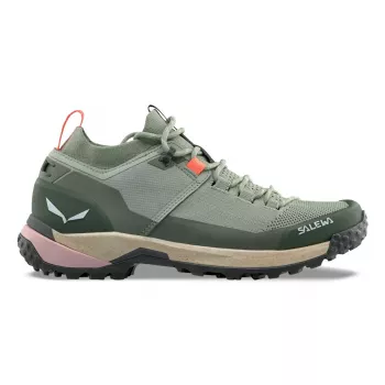 Salewa Puez 2 Knit Ptx Women's Hiking Shoes - Shadow/Olive, Size 38