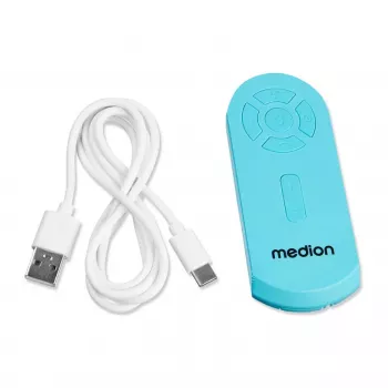 MEDION LIFE Camping Fan E10 TF (MD 12065) Pilka / Mėlyna