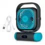 MEDION LIFE Camping Fan E10 TF (MD 12065) Pilka / Mėlyna