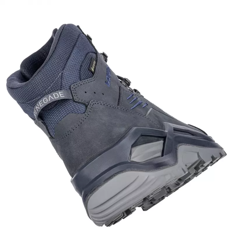 LOWA RENEGADE EVO GTX MID žygio batai – Navy/Honey – UK 11.5