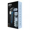Braun Series 6 61-B4500cs folijos skustuvas mėlynas