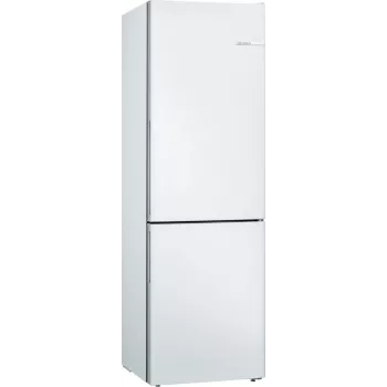 Bosch KGV362WEAS šaldytuvas-šaldiklis, baltas, 308 L bendras naudingas tūris, energijos klasė E