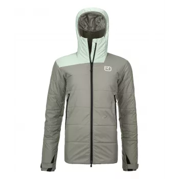 Ortovox Swisswool Zinal Jacket Women's - Green Sage, Size L