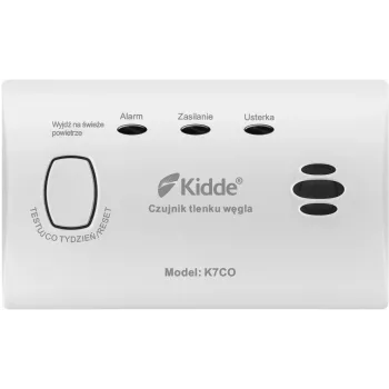 Anglies monoksido detektorius Kidde K7CO su skaitmeniniu LCD ekranu