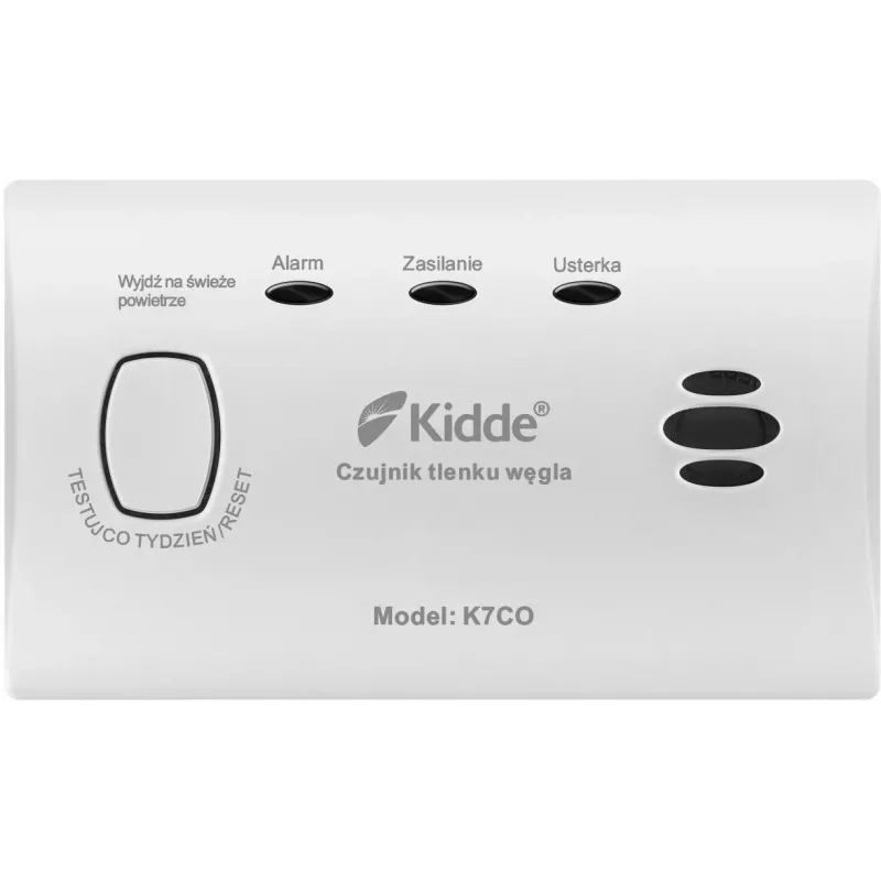 Anglies monoksido detektorius Kidde K7CO su skaitmeniniu LCD ekranu