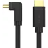 UNITEK Y-C1009 HDMI 2.0 laidas 270 laipsnių kampu 4K 3m juodas