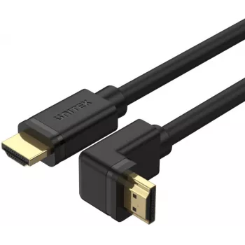 UNITEK Y-C1009 HDMI 2.0 laidas 270 laipsnių kampu 4K 3m juodas