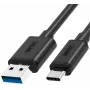 UNITEK USB 3.1 Type-A į Type-C laidas 3 m juodas