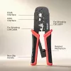 UNITEK Ratchet Network Crimping Tool for CAT6 Connectors (8P/6P/4P)