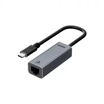 UNITEK USB-C į Gigabit Ethernet adapteris 1 Gbps – Space Gray