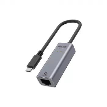 UNITEK USB-C į Gigabit Ethernet adapteris 1 Gbps – Space Gray