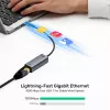UNITEK USB-C į Gigabit Ethernet adapteris 1 Gbps – Space Gray