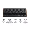 Keychron K3U-Q1Z 75% Milk POM Red Switch 8K Wireless Mechanical Keyboard