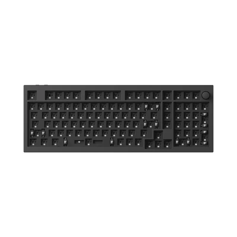 Keychron Q5M-M1 96% mechaninė klaviatūra, Gateron G Pro Red jungikliai, RGB Hot-Swap, Bluetooth 5.1 & USB-C, aliuminio korpusas