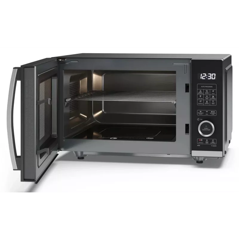 Sharp YC-QG204AE-B Kombinuota mikrobangų krosnelė su griliu, 20 l, 800 W, juoda
