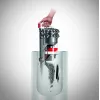 Dyson Cinetic Big Ball Absolute 2 cilindrinis dulkių siurblys, pilka/raudona