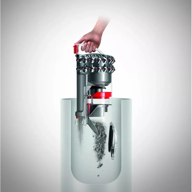 Dyson Cinetic Big Ball Absolute 2 cilindrinis dulkių siurblys, pilka/raudona