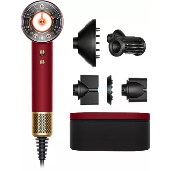Dyson Supersonic Nural Straight + Wavy Hair Dryer, Ceramic Pink / Topaz