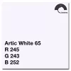 Arctic White Seamless Paper Background 1.35 x 11m