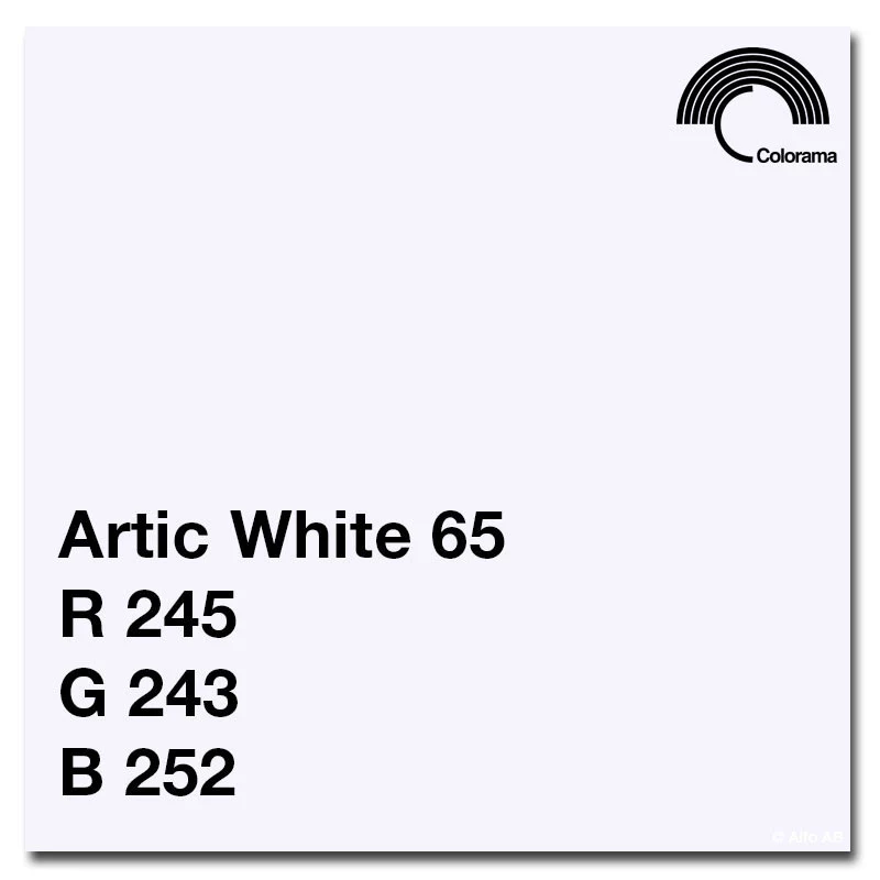 Arctic White Seamless Paper Background 1.35 x 11m