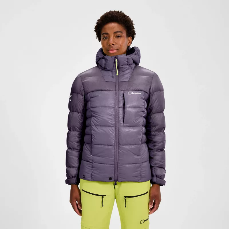 Berghaus MTN Arete Ultra Down Hoody Women's - Purple Planet, Size S
