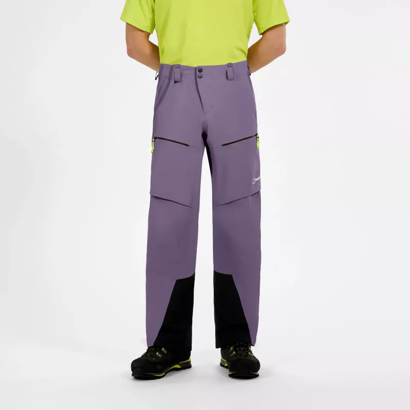Berghaus Extrem Vanguard GTX Pant vyriškos vandeniui atsparios kelnės - Purple Planet, dydis M